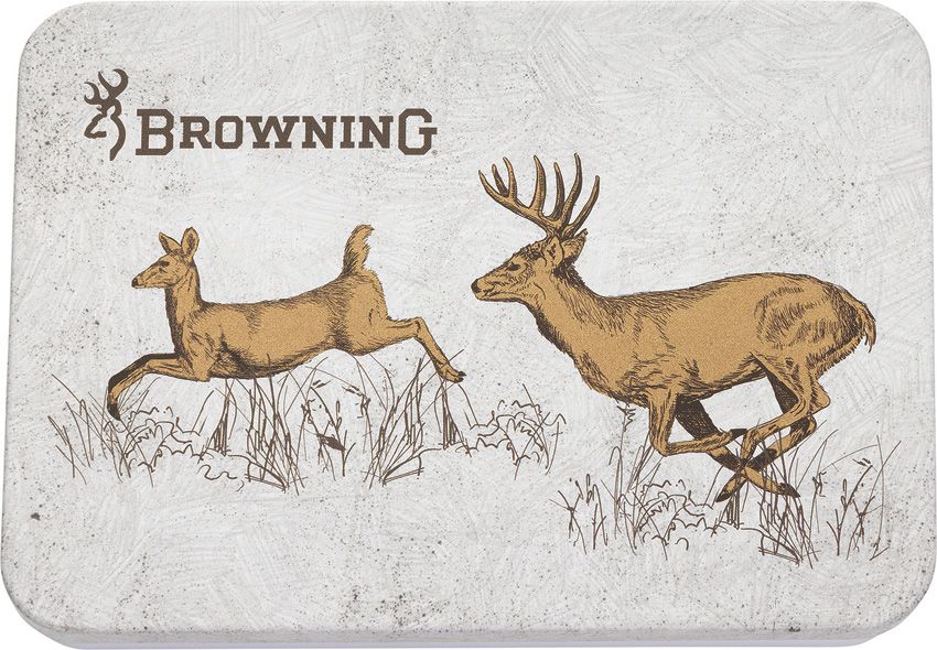 Browning Lockback Whitetail with tin