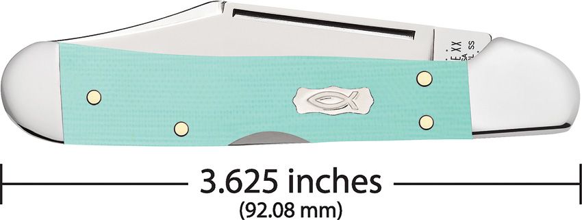 Case XX Mini Copperlock Seafoam Green