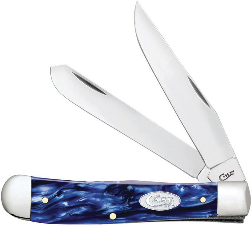 Case xx Trapper Sparxx Blue Kirinite