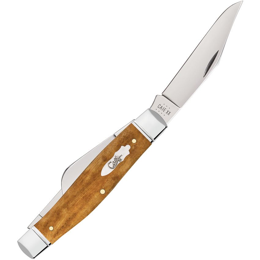 Case XX Lg Stockman Antique Bone
