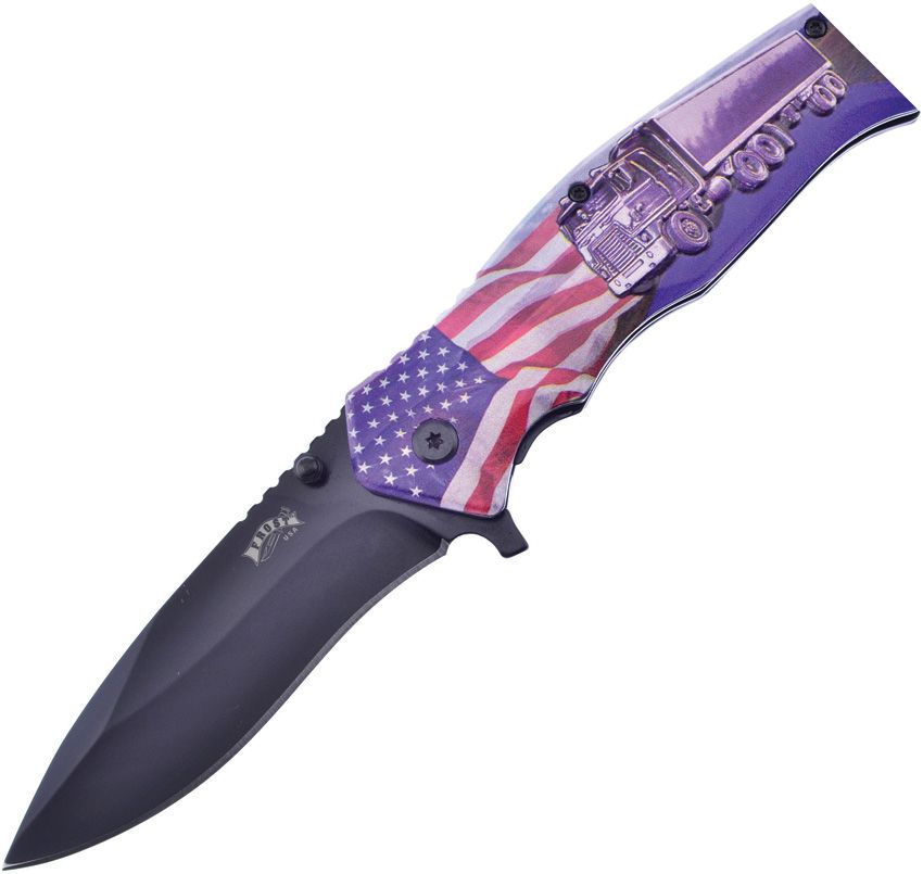 Frost Cutlery Flag/Truck Linerlock