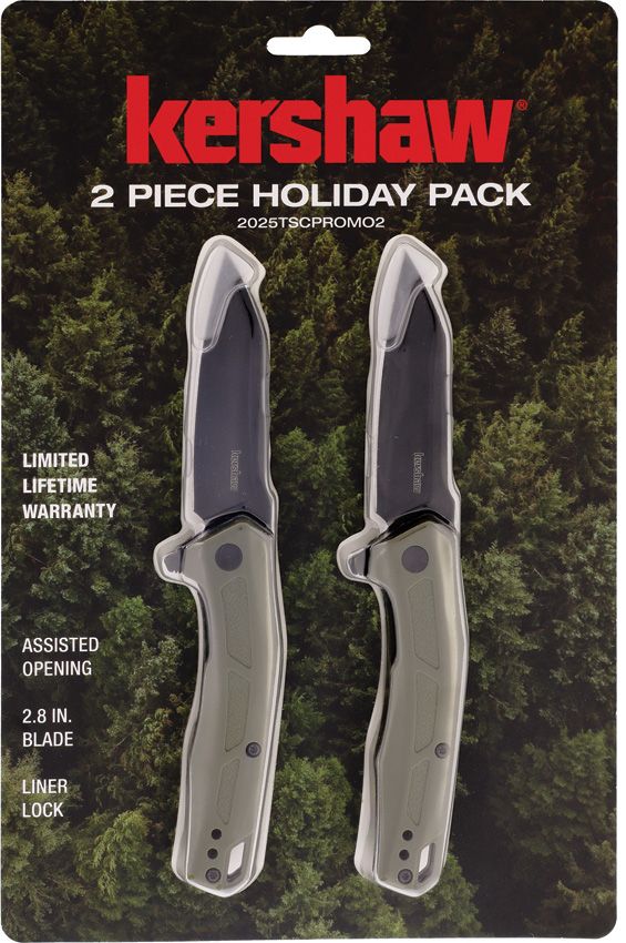Kershaw 2 Piece Holiday Pack