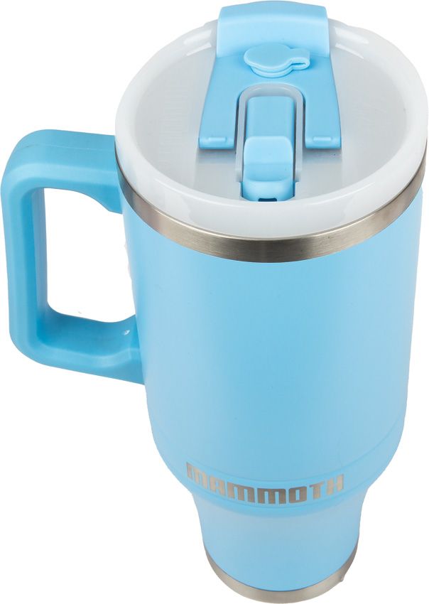 Mammoth Ascent Tumbler 40oz Light Blue (Glow In The Dark)