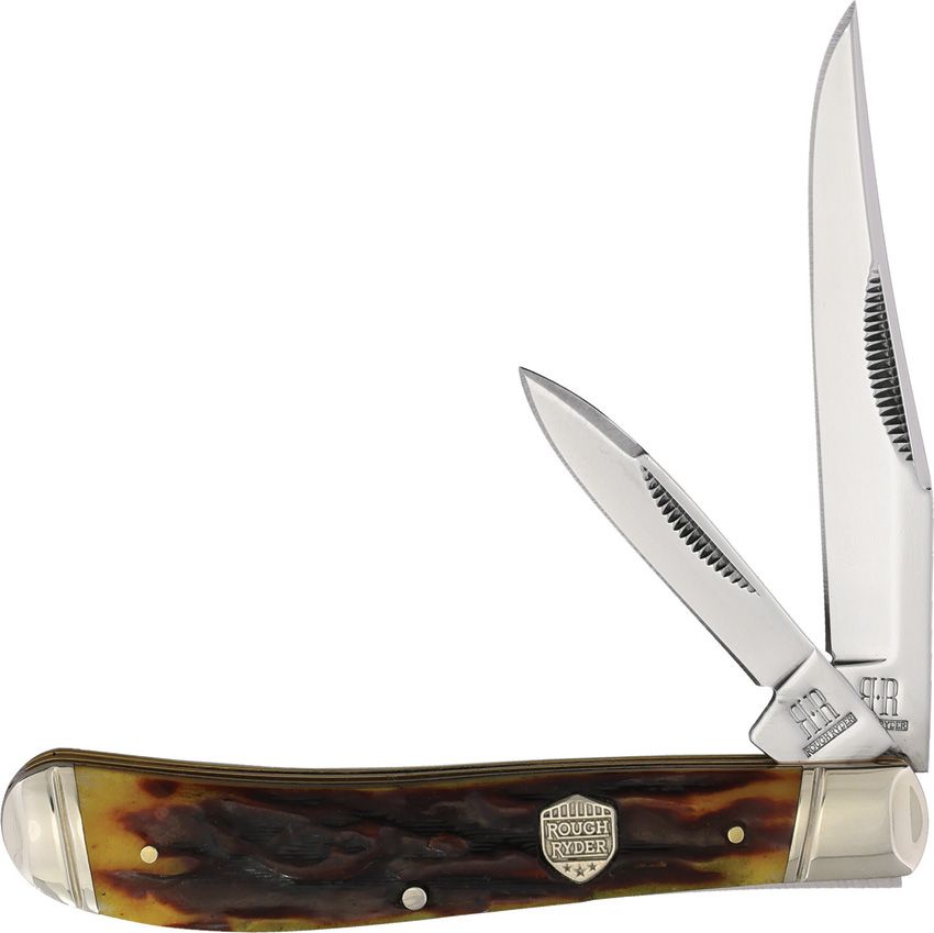 Rough Rider Trapper Stag Bone