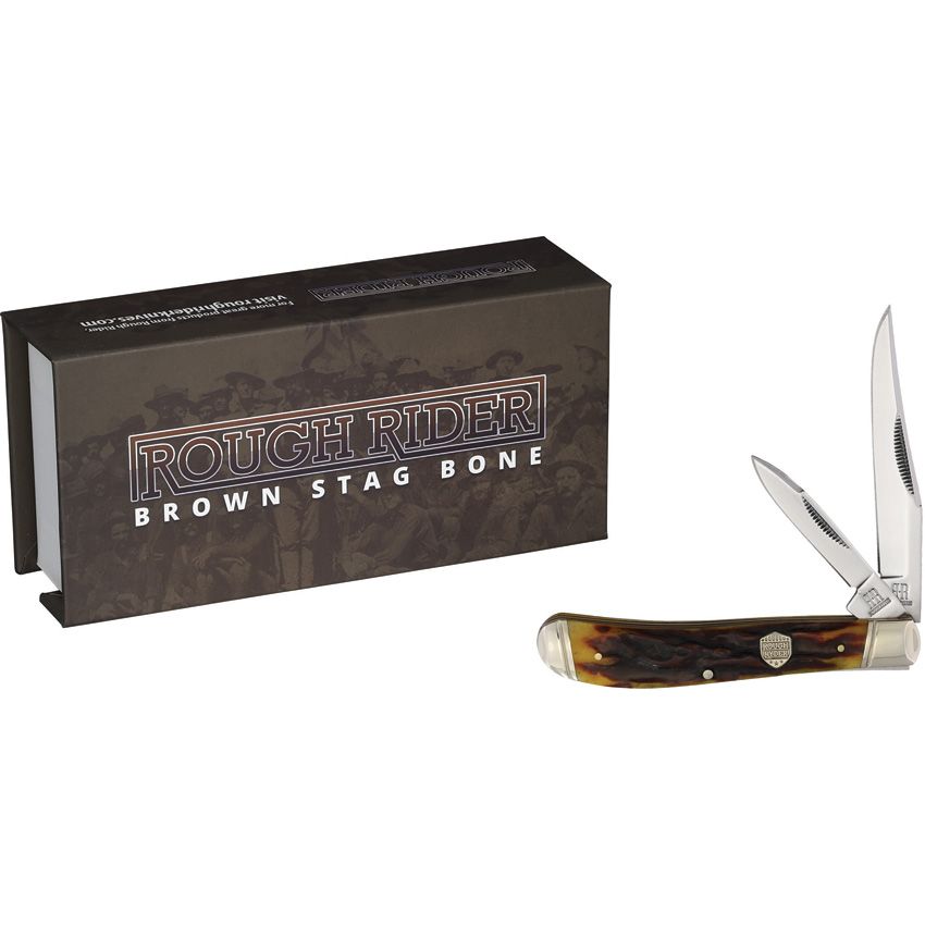Rough Rider Trapper Stag Bone