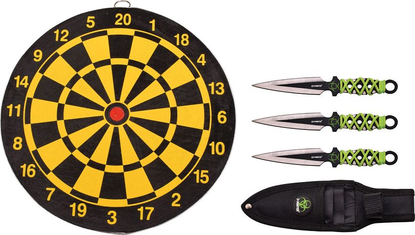 Z-Hunter Three piece Throwing Knife Set