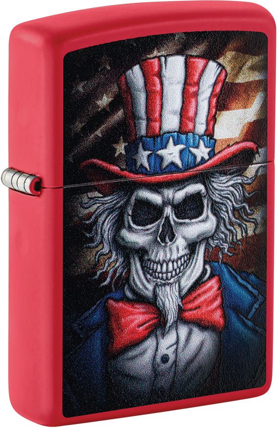 Zippo Lighter Uncle Skull