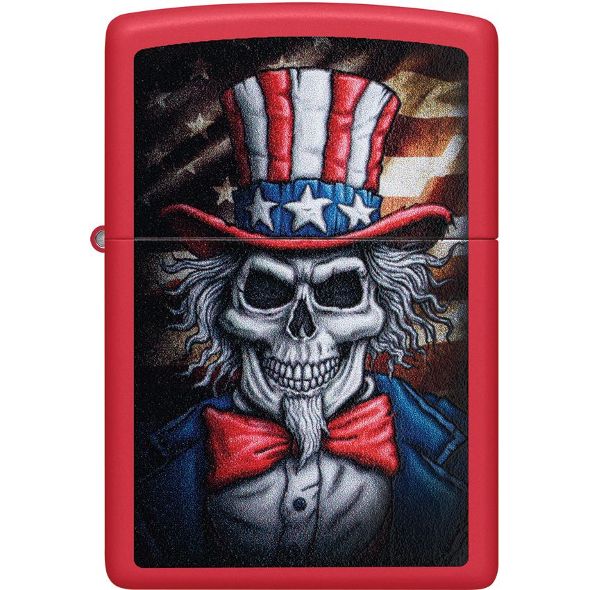 Zippo Lighter Uncle Skull