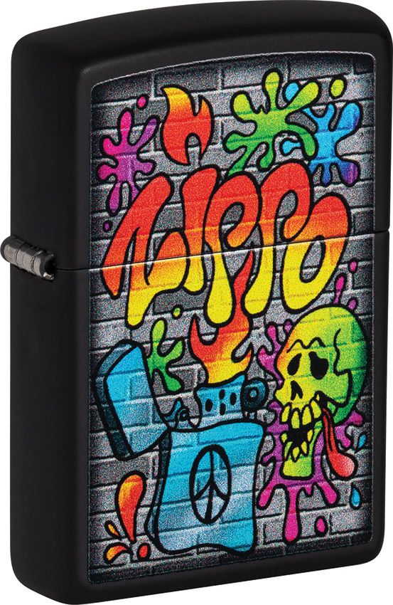Zippo Lighter Street Art