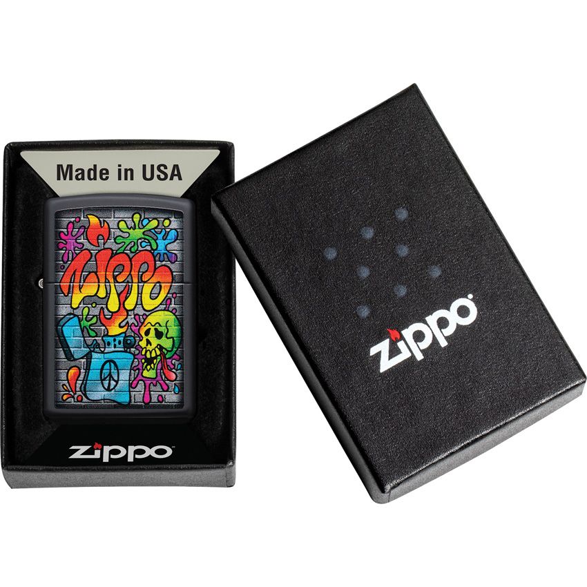 Zippo Lighter Street Art