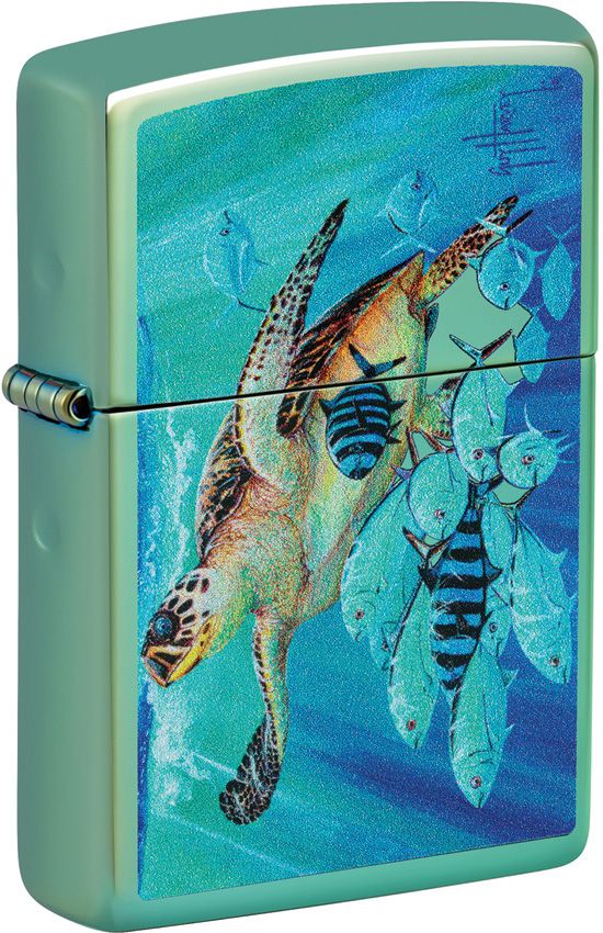Zippo Lighter Sea Turtle