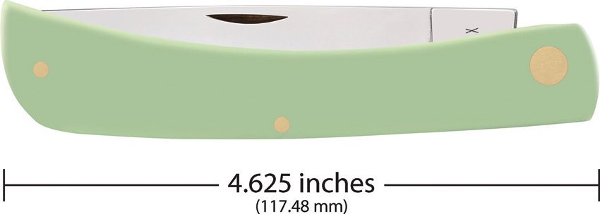 Case xx mint green sod buster